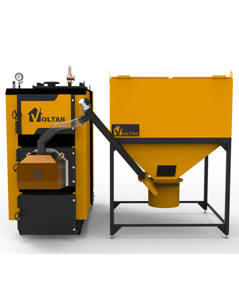 Промисловий пелетний котел Voltar MaxPro Pellet 100 кВт 355-1 фото